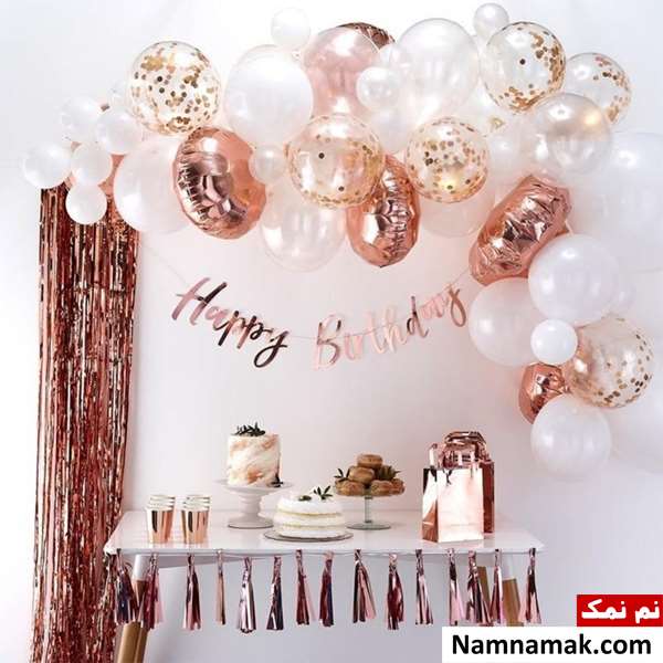 تزیین خانه ساده برای تولد کم هزینه