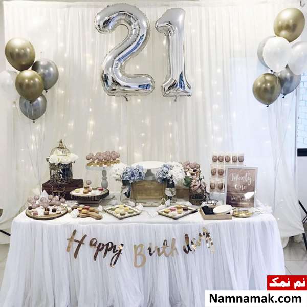 تزیین خانه ساده برای تولد کم هزینه