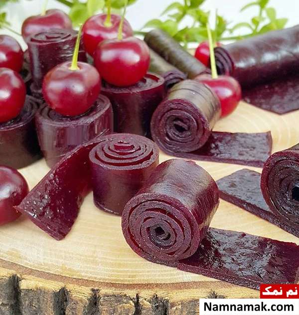 آموزش تهیه لواشک آلبالو با طعمی بسیار دوست داشتنی پخت لواشک آلبالو خوشمزه