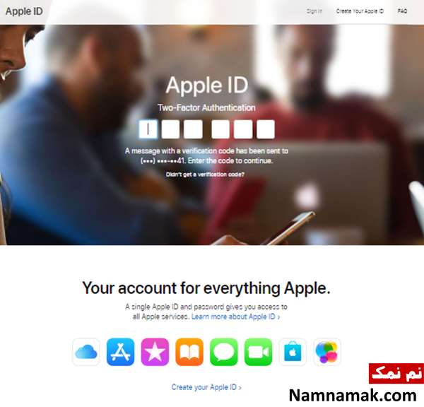 آموزش ساخت حساب اپل آیدی در کمترین زمان