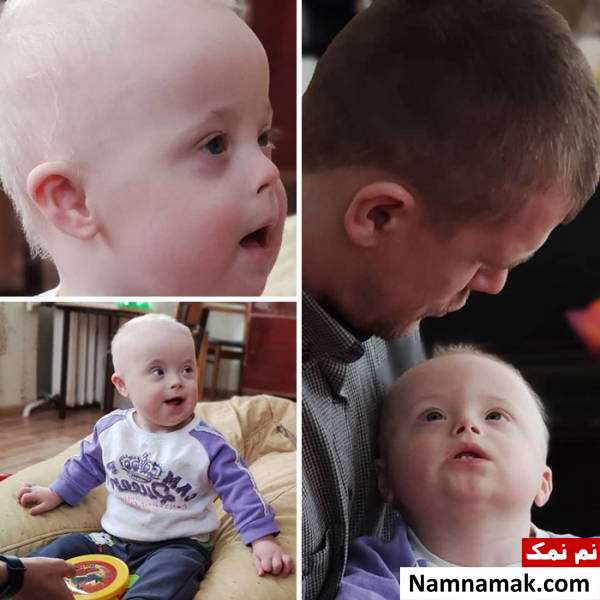 کار زیبای پدر کودک مبتلا به سندروم داون
