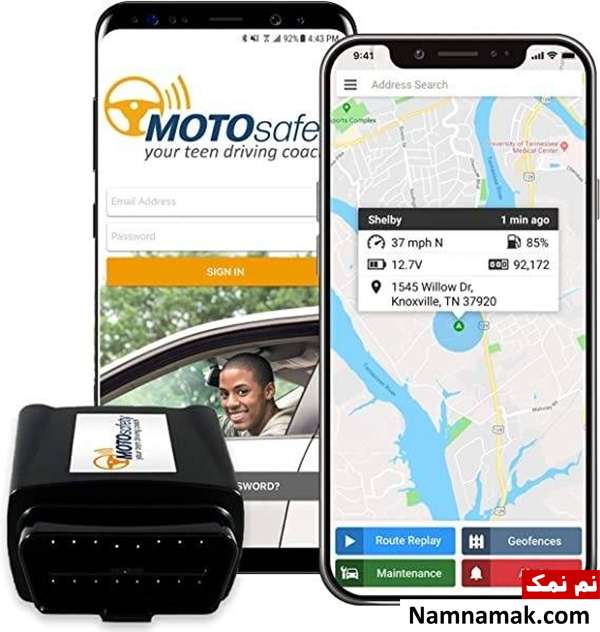 با بهترین و جدیدترین ردیاب های خودرو آشنا شوید معرفی قابلیت های ردیاب خودرو motosafety