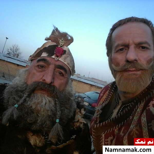 مجید صیادی و تورج نصر در افسانه هزار پایان