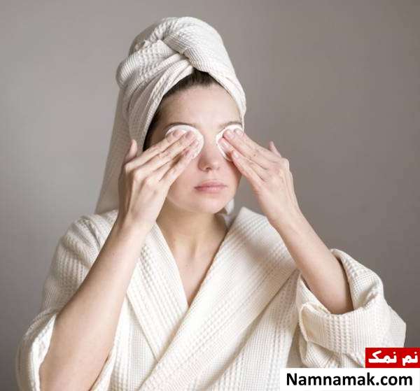 پاک کردن ریمل با پاک کننده های آرایشی