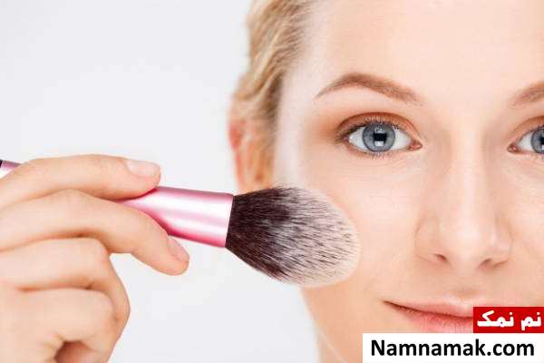 مقدار استفاده از لوازم آرایش معدنی