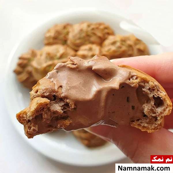 نان خامه ای شکلاتی ، طرز تهیه نان خامه ای شکلاتی روش تهیه نان خامه ای شکلاتی