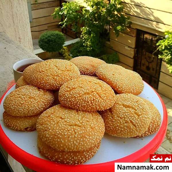 طرز تهیه کلوچه کنجدی