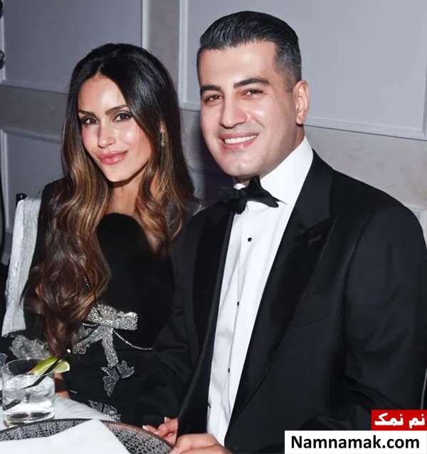 فرداد فرحزاد و همسرش شیوا نگار