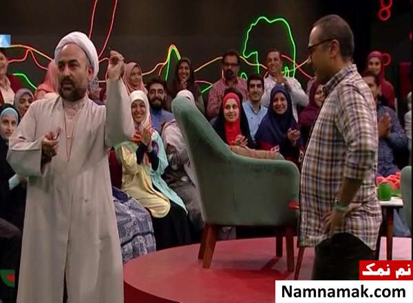 محمدرضا زائری در خندوانه محمدرضا زائری و رامبد جوان در خندوانه