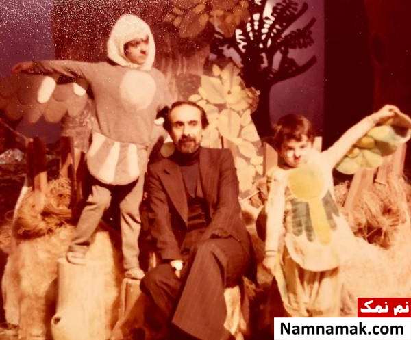 سعید امیرسلیمانی و دختر و پسرش