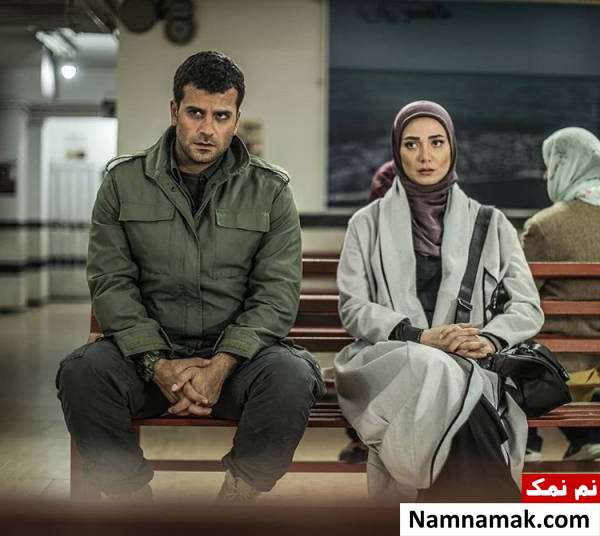 روزبه حصاری و مینا وحید در سریال افرا