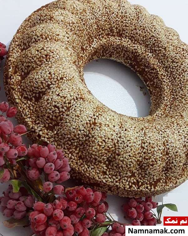 طرز تهیه کیک کنجدی 