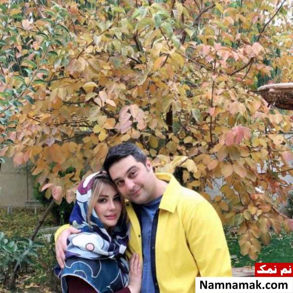 جدیدترین عکس های خانوادگی هنرمندان مشهور ایرانی عکسی از نیوشا ضیغمی و همسرش