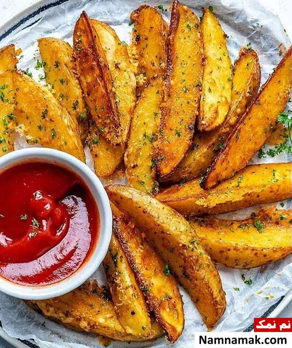 طرز تهیه سیب زمینی تنوری