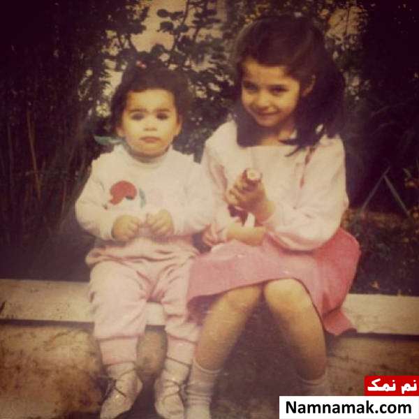 عکس هایی دیدنی از مهراوه شریفی نیا در دوران کودکی کودکی ملیکا و مهراوه شریفی نیا