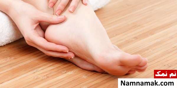 روغن بچه برای از بین بردن ترک پاشنه پا