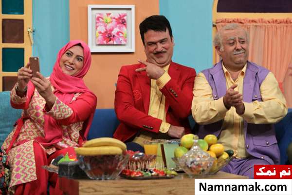 فریبا نادری در برنامه بچه محل