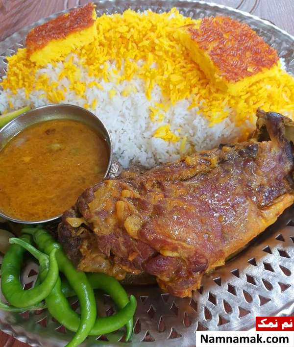 طرز تهیه چلو گوشت درباری خوشمزه خانگی (مرحله به مرحله) طرز تهیه چلو گوشت درباری