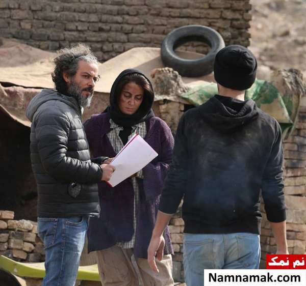 علی جلالی و نیلوفر شهیدی در فیلم کوتاه من بازیگر نیستم