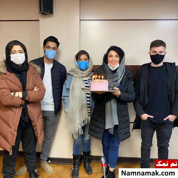 بازیگران از سرنوشت در جشن تولد لیلا بلوکات+ تصاویر بازیگران سریال از سرنوشت در تولد لیلا بلوکات