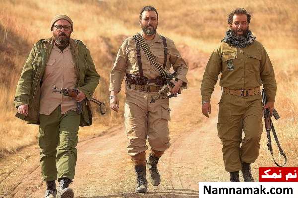 کامبیز دیرباز ، امیررضا دلاوری و علیرضا کمالی در تک تیرانداز