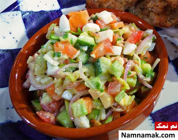 طرز تهیه سالاد آمریکایی