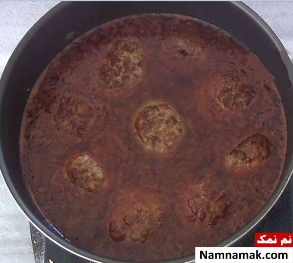 درست کردن کوفته انار 
