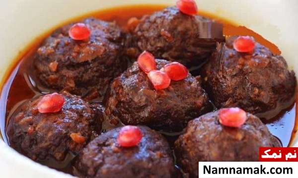 طرز تهیه کوفته انار و گردو