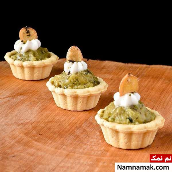 کشک بادمجان لقمه ای کشک بادمجان لقمه ای