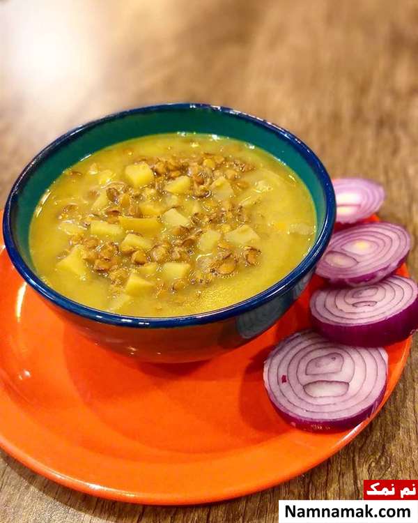 طرز تهیه عدسی ، تهیه عدسی ، خوراک عدسی ، عدسی ، عدسی اصفهانی ، عدسی با سیب زمینی ، عدسی با قارچ