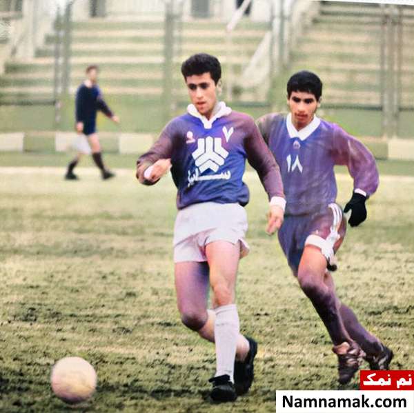عکس قدیمی علی کریمی