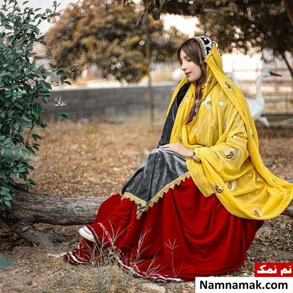آشنایی با لباس زنان بختیاری