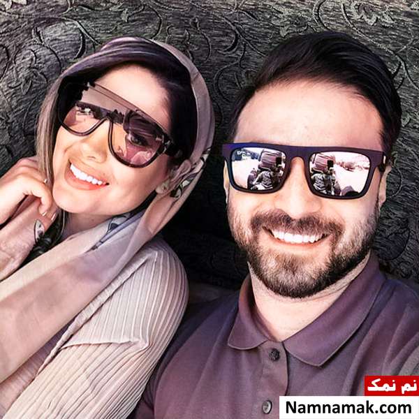 بابک جهانبخش و همسرش