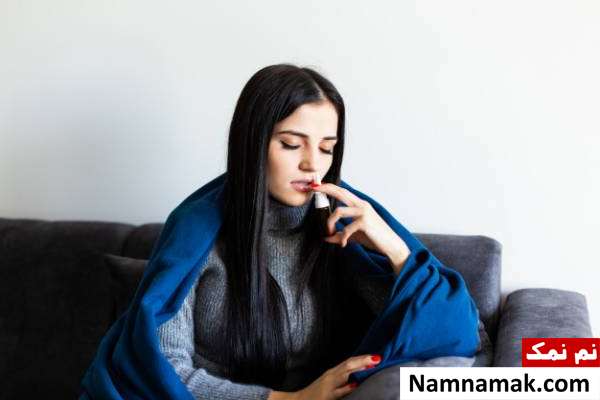 درمان دارویی آبریزش بینی با اسپری بینی
