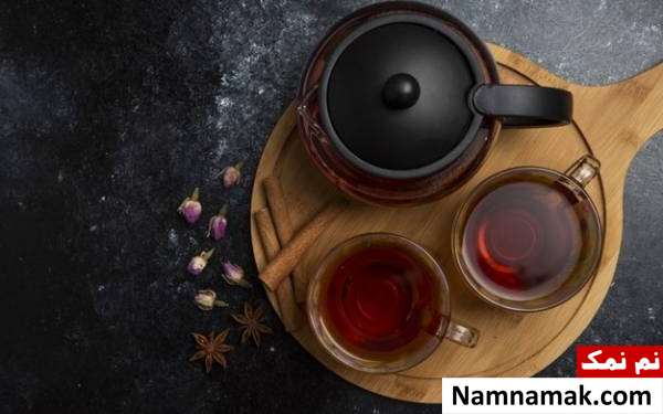 روش مرطوب کردن هوای خانه بدون دستگاه بخار نوشیدن چای برای مرطوب کردن هوای خانه