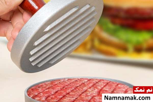درست کردن همبرگر سویا ساندویچ همبرگر سویا