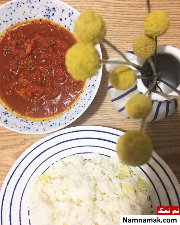 طرز تهیه پامادور خورش غذای شمالی طرز تهیه پامادور خورش غذای شمالی