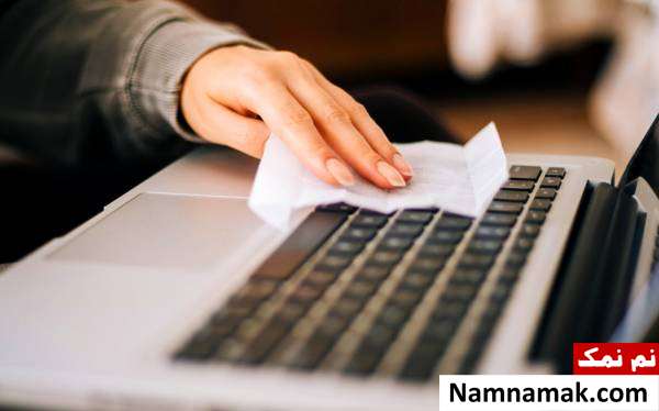چگونه کیبورد را تمیز کنیم