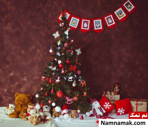 درخت کریسمس برای سال نو میلادی