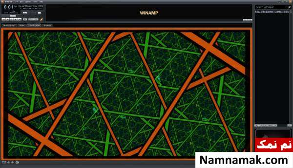 معرفی قابلیت های برنامه Winamp