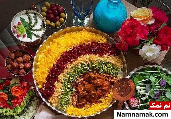 قیمه نثار غذای محلی قزوین