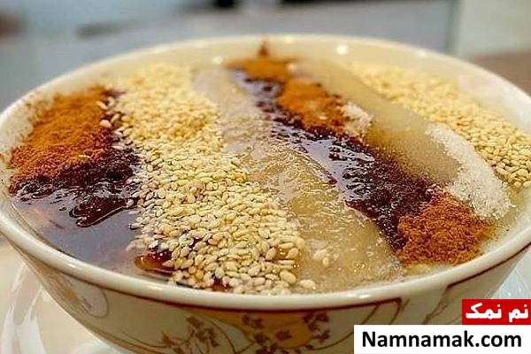 حلیم از غذاهای محلی تاکستان