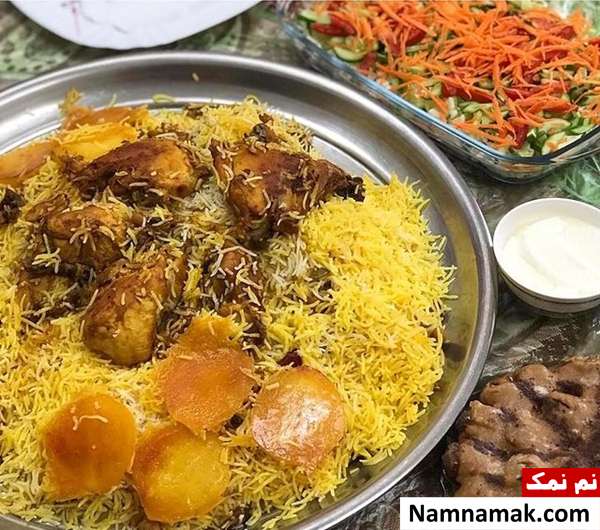 طرز تهیه بریانی مرغ برای 4 نفر با دستور تهیه خاص درست کردن بریانی مرغ خانگی