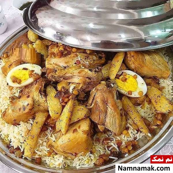 طرز تهیه بریانی مرغ برای 4 نفر با دستور تهیه خاص دستور پخت بریانی مرغ