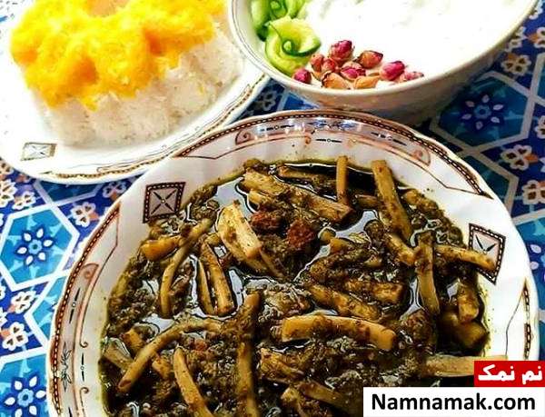 غذاهای محلی کرمانشاه؛ انواع آش ، کباب و خورش سنتی خورش کنگر از خورش های کرمانشاهی