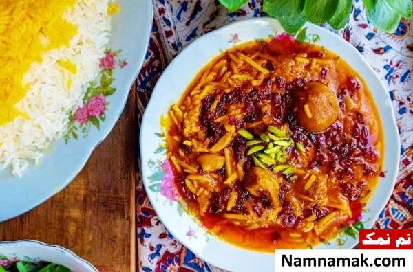 غذاهای محلی کرمانشاه؛ انواع آش ، کباب و خورش سنتی خورش خلال خورش معروف کرمانشاهی