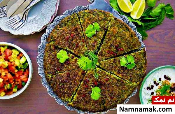 غذاهای محلی کرمانشاه؛ انواع آش ، کباب و خورش سنتی کوکوی پاغازه غذای خوشمزه و پرطرفدار کرمانشاه