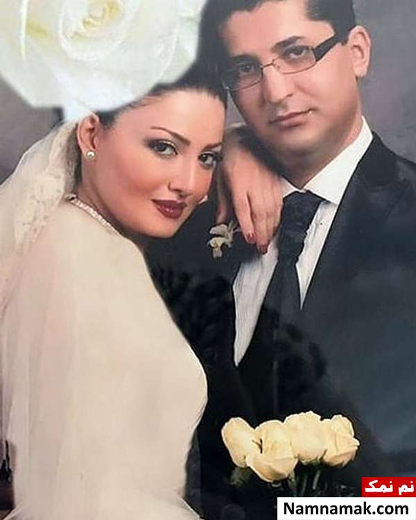 عکسی از شیلا خداداد و همسرش فرزین سرکارات در مراسم عقدشان
