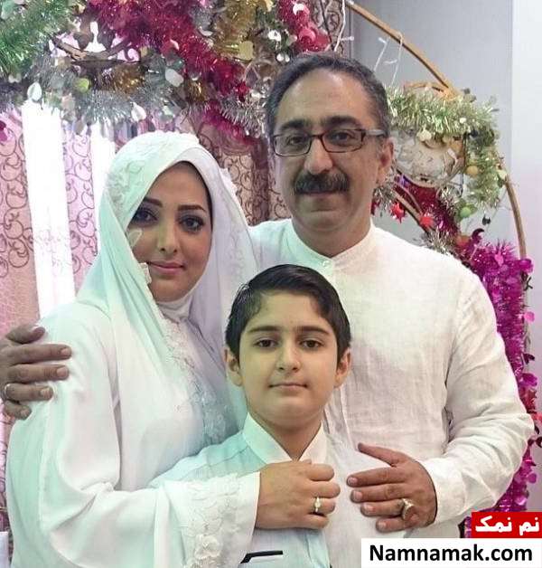 مراسم عقد شهرام شکیبا و همسرش