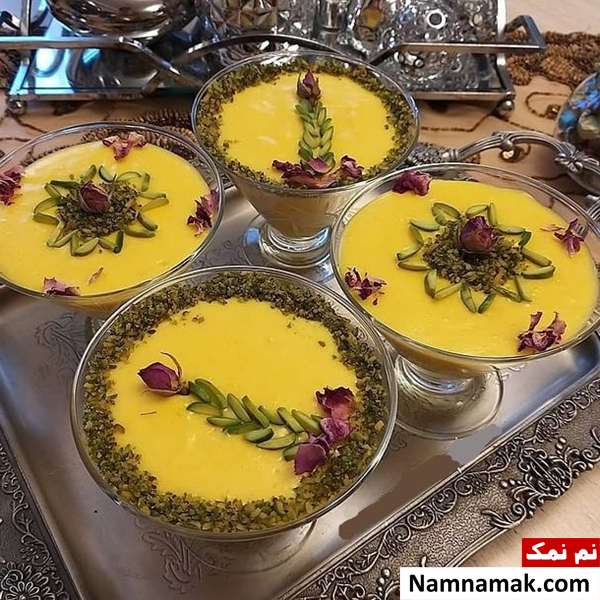 دیگچه مشهدی ، طرز تهیه دسر خوشمزه دیگچه مشهدی پخت دیگچه مشهدی برای نذری